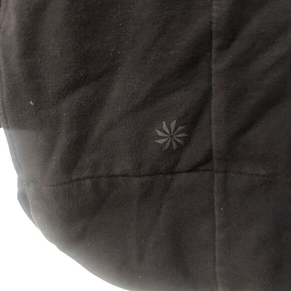 Athleta Black Hooded Active Pull Over (XXS) - Picture 5 of 6